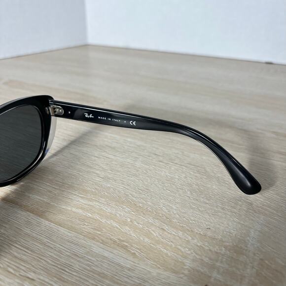 Ray-Ban RB4227 6052/8G Sunglasses Cat Eye Black FRAMES ONLY 55-17 main image 12